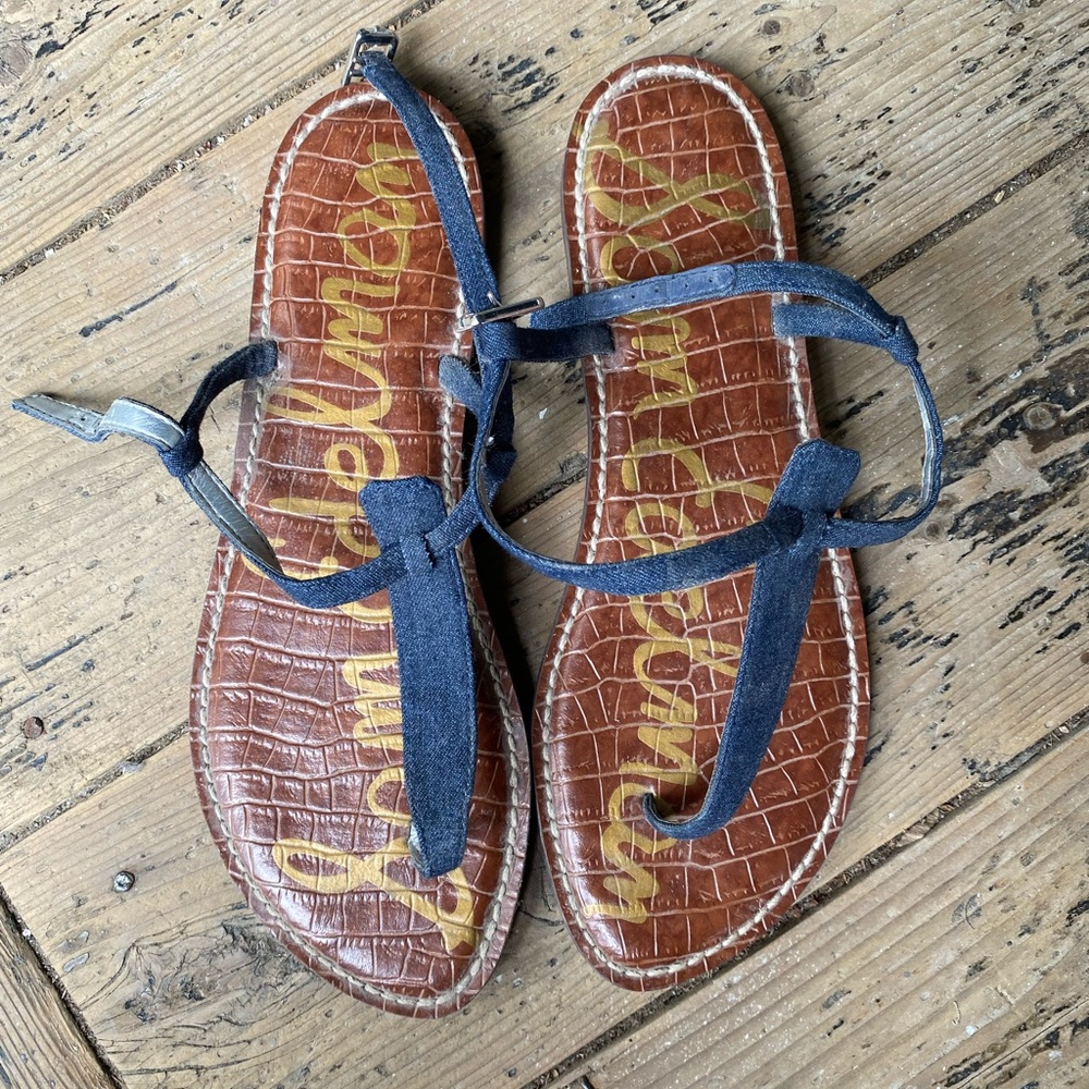 Sam Edelman Denim Sandals